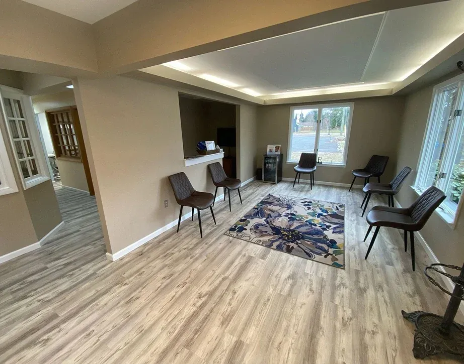 Waiting room at Elevate Dental Studio
